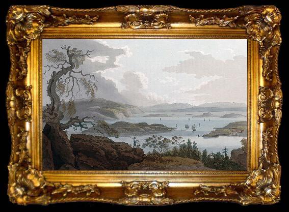 framed  John William Edy View from Egeberg, ta009-2